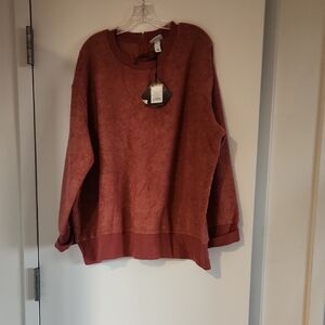 Women's Cozy Sweater - Rust